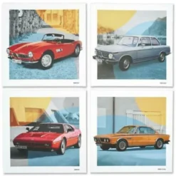 BMW Classic Lerretbilder set