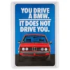 BMW Metall Skilt