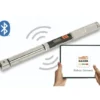 Digital slank momentnøkkelmed vinkel, minne og Bluetooth