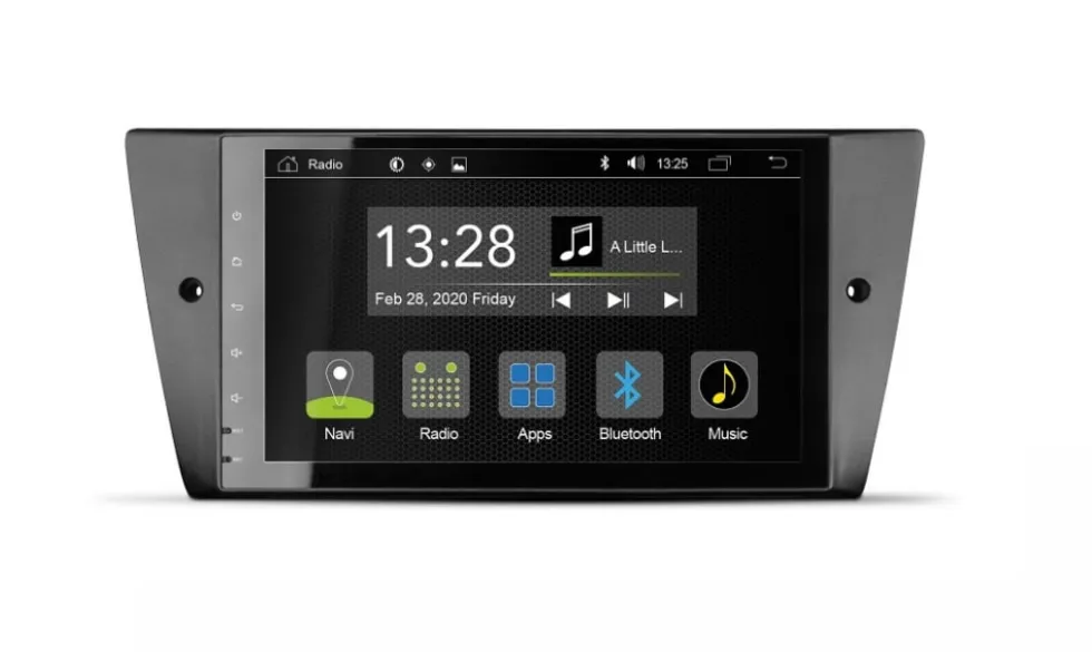 E90 Radical DAB+ Android-bilradio