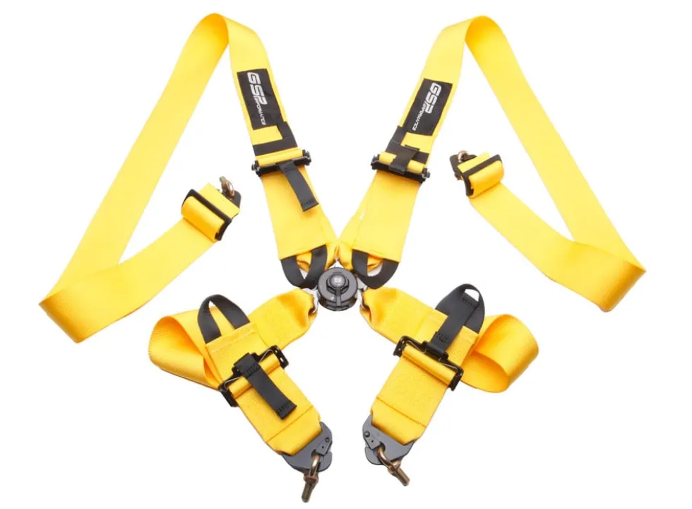 GSP FIA 4 punkt beltemed pull tabs