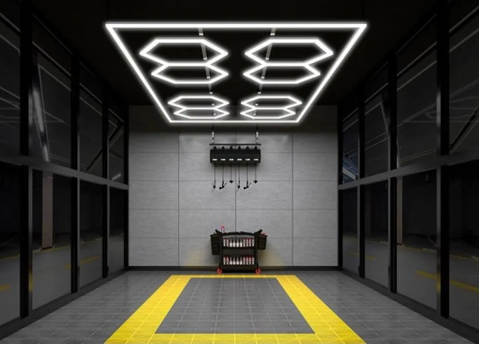 Hexagon LED8 kuber - 456 Watt