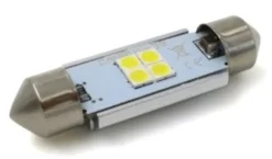 LED pære 12v - 15W39 mm - stykkvis