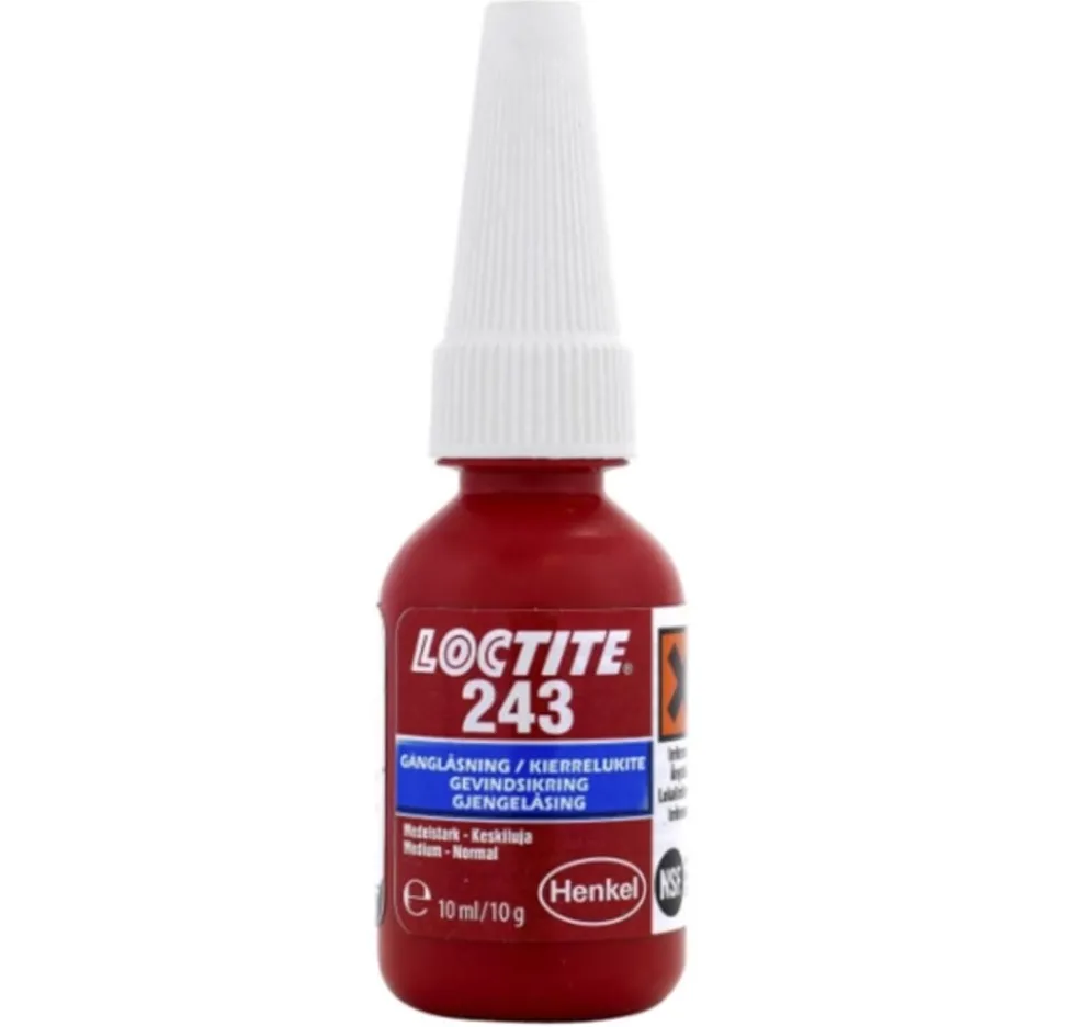 Loctite 243 Medium skruelåsing