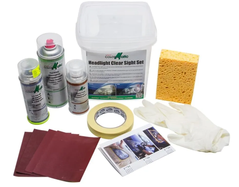 Rep.kit lykteglass(proffpakke) Color-Matic