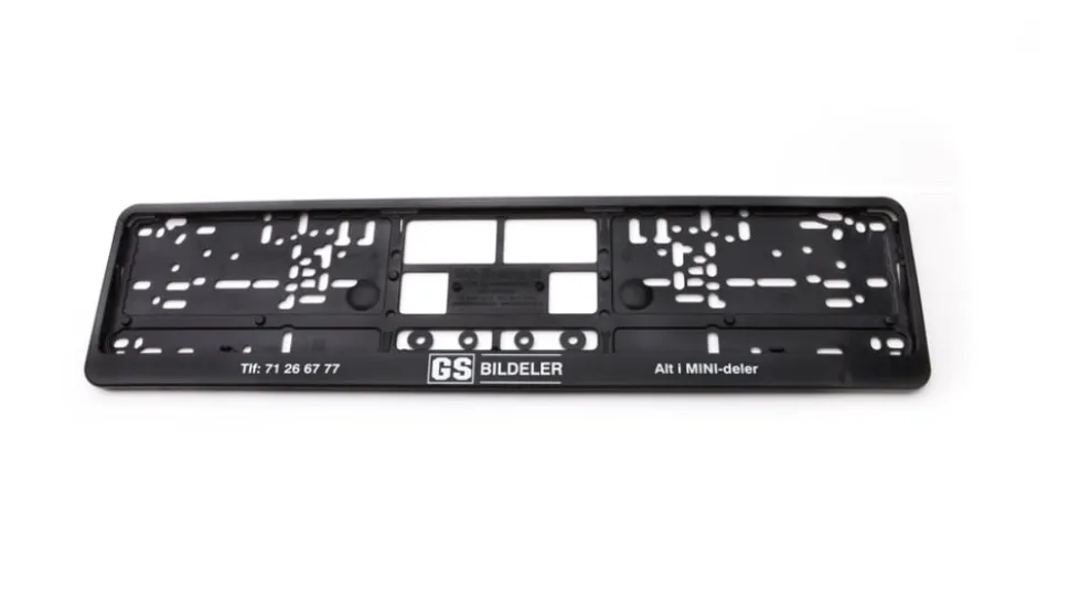 Skiltplate/holderMINI