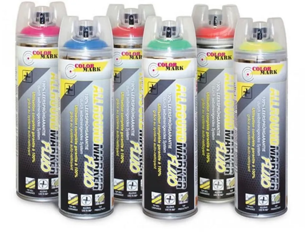 Tunnelspray skrivedyse Fluo 500 ml