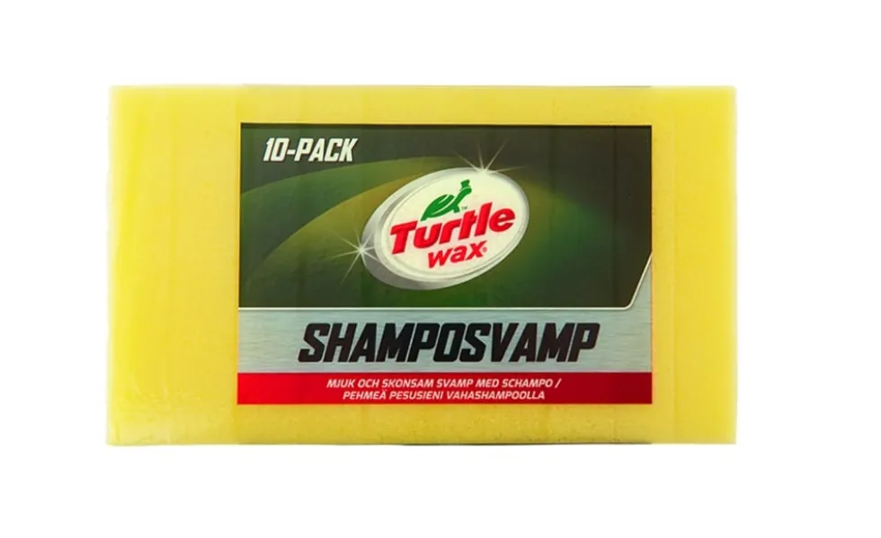 Vaskesvamp med shampo10 stk