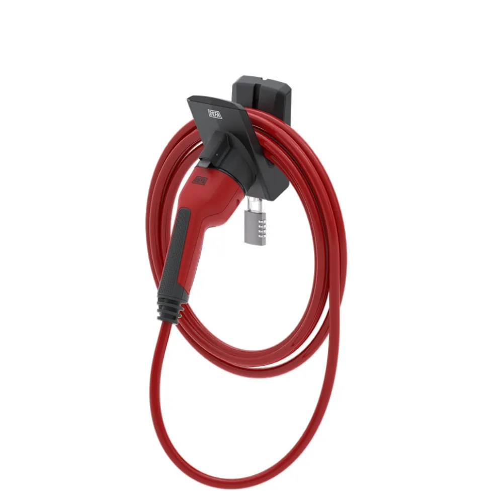 Veggfeste docking Type2 ladekabel eConnect