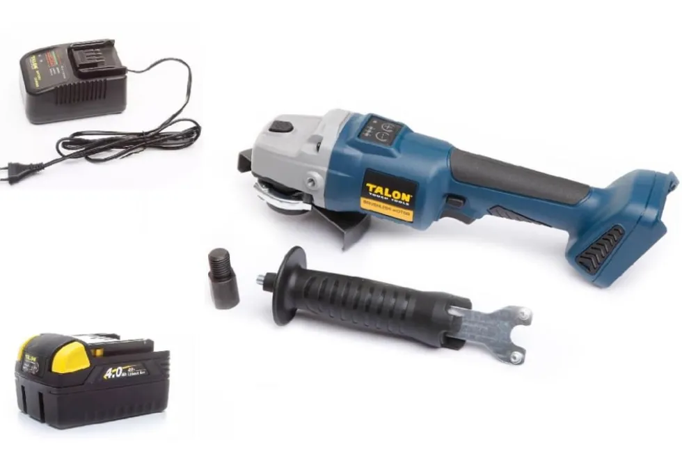 Vinkelsliper20V med batteri og lader